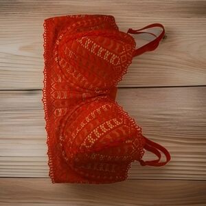 ☕️ADORE ME HEARTS VALENTINES DAY UNDERWIRE BRA SIZE 36DDD